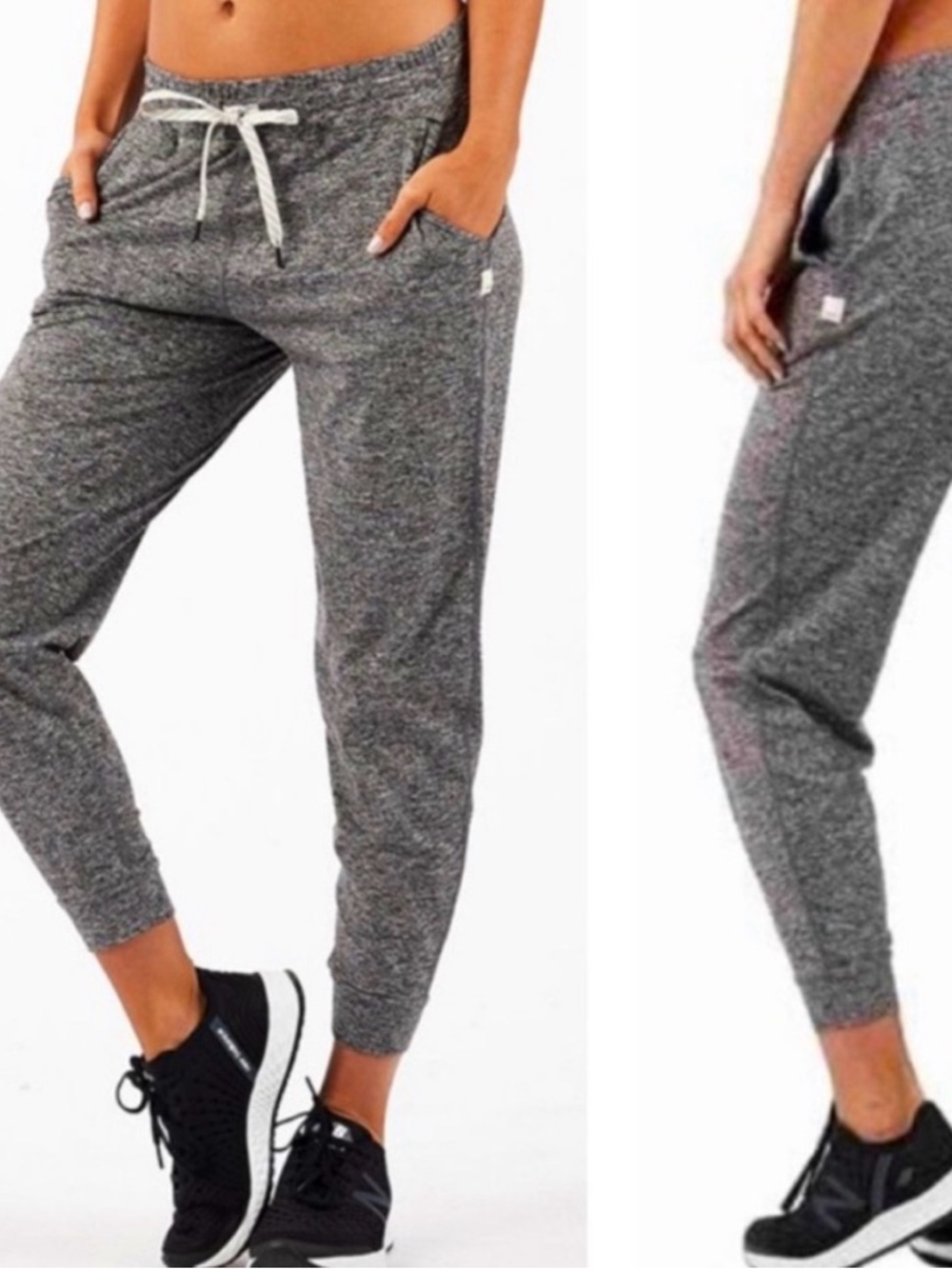 Vuori Performance Jogger Pants Heathered Gray Size Medium